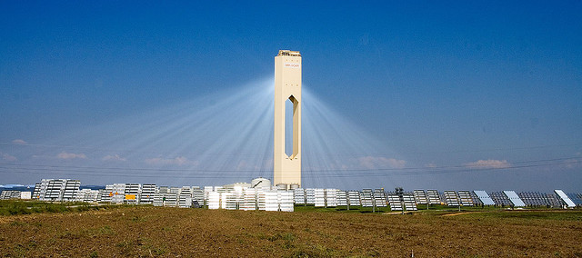 Solucar Spain Concentrated Solar Plant