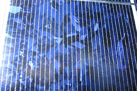 Polycrystalline silicon panels