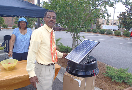 Solar attic fans