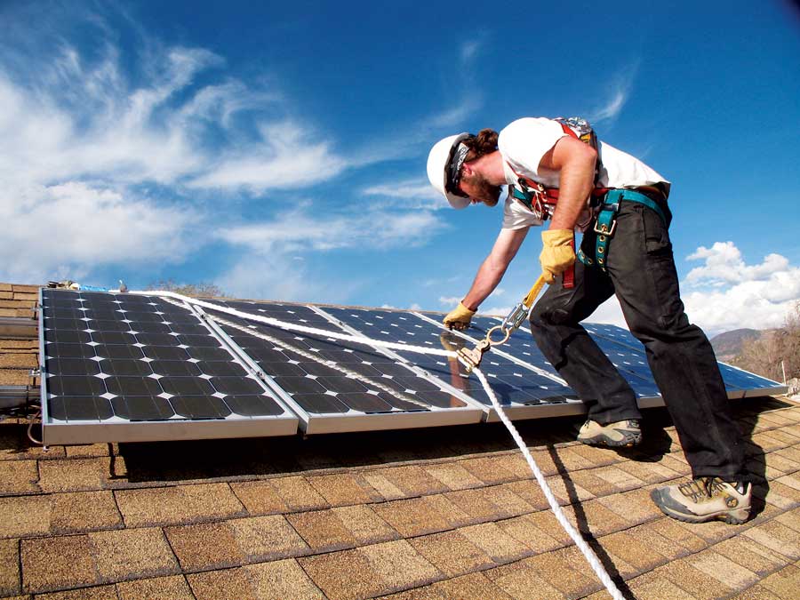 solar-installer-job-description-ec-solar-200w-panels